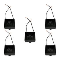 5X Capacitor Partida 35Uf - 250V Motor Portão - Quadrado