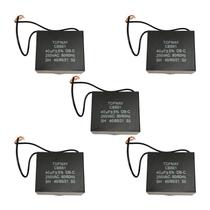 5x Capacitor Partida 40uf - 250v P/ Motor Portão - Quadrado