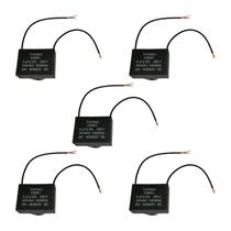 5X Capacitor Partida 6Uf - 440V Para Ventilador - Quadrado
