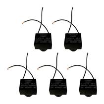 5X Capacitor Partida 7Uf - 250V Para Ventilador - Quadrado