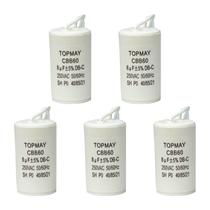 5x Capacitor Partida 8uf - 250v P/ Motor Portão Ventilador 5x Capacitor Partida 8uf - 250v P/ Motor Portão Ventilador