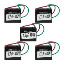5x Capacitor Partida P/ Ventilador 1.7uf - 440v