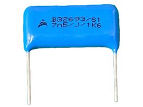 5x Capacitor Poliester 7,5nf/1600v = 7k5/1600v 5% Epcos 5x Capacitor Poliester 7,5nf/1600v = 7k5/1600v 5% Epcos