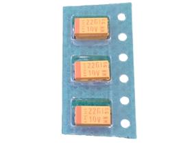 5x Capacitor Tantalo 22uf/10v Smd Case C 3,2x6mm Epcos