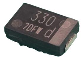 5x Capacitor Tantalo 330uf/10v 10% Smd Case D 4,3x7,3mm