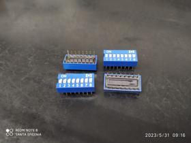 5x Chave Dip Switch 8 Vias 180 Az