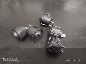 5x Chave Gangorra Kcd1-106 Preto 6/10amp