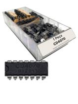 5x Circuito Integrado Cd4070 = Cd 4070 Be - Dip14