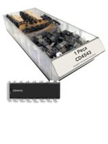 5x Circuito Integrado Cd4543 = Cd 4543 - Dip16