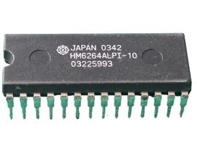 5x Circuito Integrado Hm6264alpi-10 = Hm6264 Hitachi