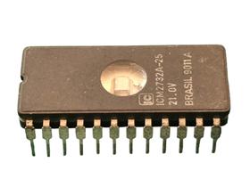5x Circuito Integrado Icm27128a-25 Com Janela 27128 Itaucom