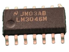 5x Circuito Integrado Lm3046m = Lm3046 Smd National