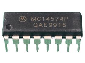 5x Circuito Integrado Mc14574p Mc14574 Motorola