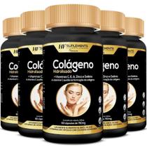 5X Colageno Hidrolisado Betacaroteno Vitamina A + Vitamina C