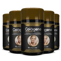 5x colageno hidrolisado com vitamina c e zinco selenio