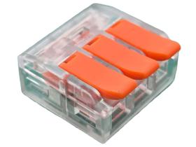 5x Conector Engate Rapido 3Vias 6mm L200 40amp 250v