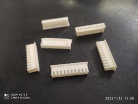 5x Conector Kk 2501 2,54mm 10 Vias Femea + Terminais