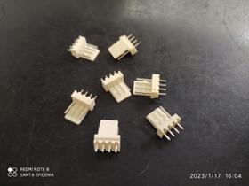 5x Conector Kk 2512 2,54mm 4 Vias Macho 180 Excon