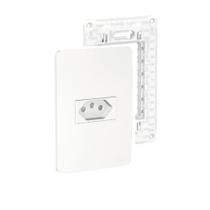 5x CONJUNTO 4x2 TOMADA 10A Orion Schneider S71302104 Branco 5x CONJUNTO 4x2 TOMADA 10A Orion Schneider S71302104 Branco