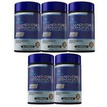 5x Dimagnésio Malato Triplo (Malato, Quelato e Cloreto de Magnésio P.A) 60 Caps de 500mg Tuttiflora 5x Dimagnésio Malato Triplo (Malato, Quelato e Cloreto de Magnésio P.A) 60 Caps de 500mg Tuttiflora