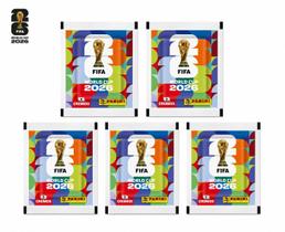 5x envelopes figurinhas cada envelope 7 figurinhas brasil copa 2026 album brasil