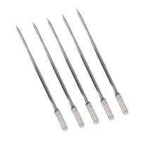 5x Espeto Espada Inox 50cm Cabo Revestido Alumínio Churrasc 5x Espeto Espada Inox 50cm Cabo Revestido Alumínio Churrasc