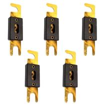 5x Fusíveis Cartucho Tipo Faca Modelo Anl Ouro Banhado Energia Solar Fuzivel Lâmina Grande Technoise 5x Fusíveis Cartucho Tipo Faca Modelo Anl Ouro Banhado Energia Solar Fuzivel Lâmina Grande Technoise