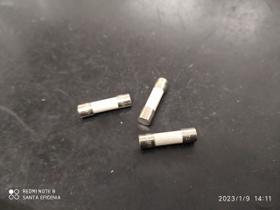 5x Fusivel 8amp 250v 5x20mm Ceramico Retardo