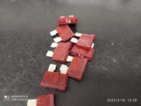 5x Fusivel Automotivo Lamina 7,5amp 18mm