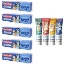 5x gel dental infantil bluey 50g com flúor - dentalclean