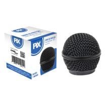 5x Grade Protetora Para Microfone - Preto Original