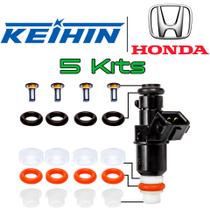 5x Kits De Reparo Bico Injetor Honda Civic 2009 A 2011