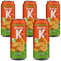 5x Kombucha Laranja e Gengibre 350ml Doutor K 5x Kombucha Laranja e Gengibre 350ml Doutor K