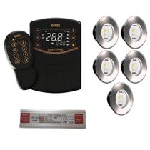 5x led slim rgbw 15w tholz + fonte 120w + smartpool 5x led slim rgbw 15w tholz + fonte 120w + smartpool
