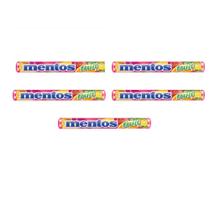 5x Mentos Stick Fruit 37,5 gramas