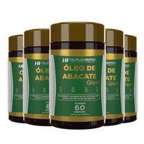 5x OLEO DE ABACATE COM VITAMINAS 1000MG 60 CAPS HF SUPLEMENTS 5x OLEO DE ABACATE COM VITAMINAS 1000MG 60 CAPS HF SUPLEMENTS