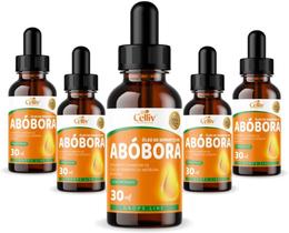 5x Óleo de Semente de Abóbora Rico em Vitamina E em Gotas 30ml Celliv 5x Óleo de Semente de Abóbora Rico em Vitamina E em Gotas 30ml Celliv