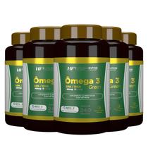5x ômega 3 240 caps epa 540mg + dha 360mg hf suplementos