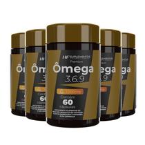 5x OMEGA 3 6 9 60CAPS PEIXE LINHAÇA BORRAGEM HF SUPLEMENTOS 5x OMEGA 3 6 9 60CAPS PEIXE LINHAÇA BORRAGEM HF SUPLEMENTOS