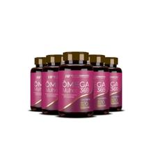5X Omega 3 6 9 Mulher Hf Suplementos 120Caps