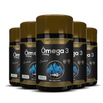 5X Omega 3 Alasca 33/22 Concentrado 60Caps Hf Suplementos