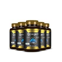 5x omega 3 concentrado meg 3 120 caps hf suplementos