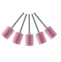 5x Pedra Abrasivo Montado Para Micro Retifica Dremel