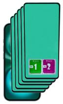 5x Película De Ceramica 9d Proteção Curvada Para Iphone 16