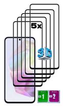 5x Pelicula Vidro 3d 5d Proteção Temperado Para Galaxy M35
