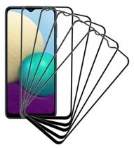5x Película Vidro Temperado 3d Proteção Para Galaxy A02