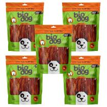 5x Petisco para Cães Biodog Gourmet Soft Strips - Frango