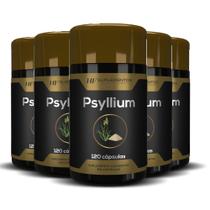5x psyllium 120 cápsulas hf suplementos