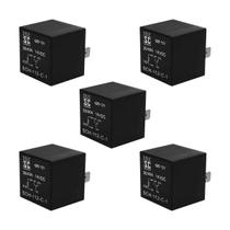 5x Relé Auxiliar 5 Pinos 12v 40a Universal Faróis Auxiliares
