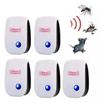 5x Repelente Eletrônico Ultrassônico Bivolt Espanta Insetos